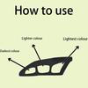 Инструмент для нанесения теней для век, Eyetour Your Glam, Eyeshadow Guide, Makeup Tool For Eyeshadow, Eyeshadow Stencils For Eyes, Template For
