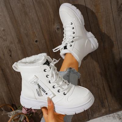 Новые хлопковые туфли большого размера для женщин, универсальные, повседневные и теплые спортивные туфли