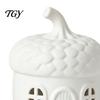 Pumpkin House Decor 2Pcs/Set Lighted Whimsical Ornaments, Light-Up Figurine, Halloween Table Seasonal Indoor Room Accents Centerpiece with LED Lights