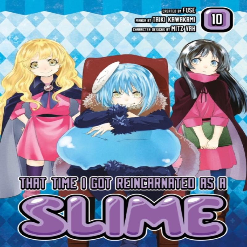 That Time I Got Reincarnated As A Slime 10 by Fuse Paperback Book 9781632367488