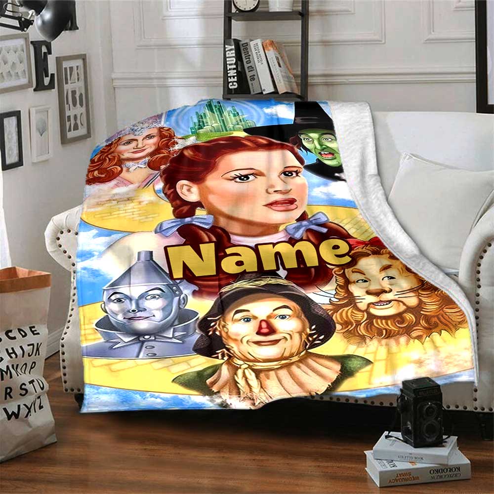 Like Warner Bros. Movies (9) Personalized Text Blanket Throw Customizable Blanket Comfortable Perfect for Seaside Chair Couch Office All-Season Use