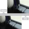 Door Lock Pin Trim Ring Decoration For Dodge RAM 1500 2010+ Chrome Accessories