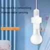 E27 Radar Induction Lamp Holder White Ceiling Light Lamp Bulb Fixing Base Stand Light Bulb Holder Lamp Socket For Home
