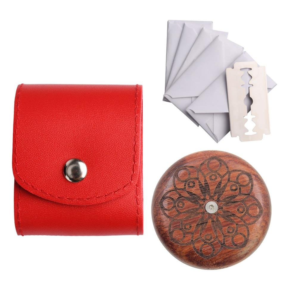 Bakers Razor Cutter with Leather Bag UFO Bread Lame Cutter Dough Scoring Tools French Bread Scorer