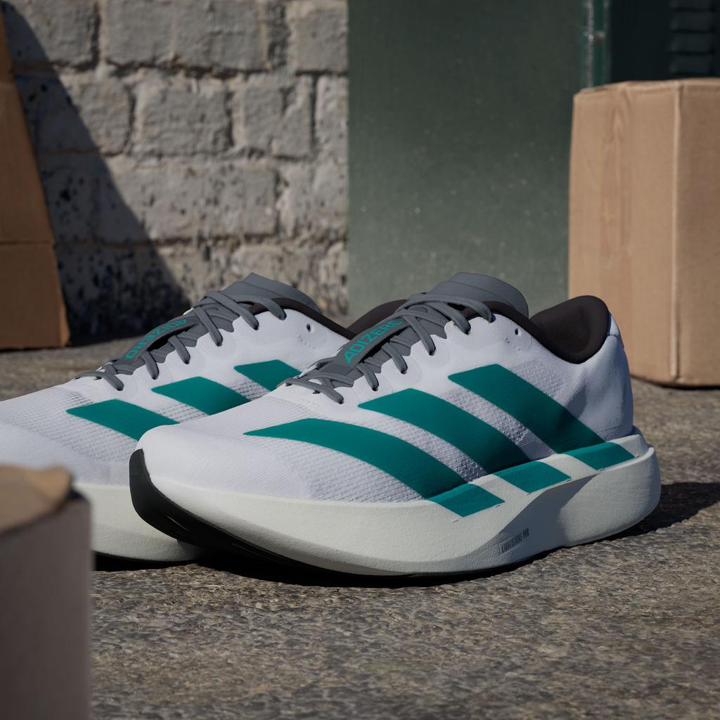 adidas Adizero Evo SL Белый Чистый Бирюзовый