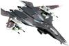 PLATZ Combat Fairy Yukikaze Maeve Yukikaze with Aircraft Paint Reproduction Decals Total Length 132mm Scale Plastic Model Molded Color Approx. 1/144