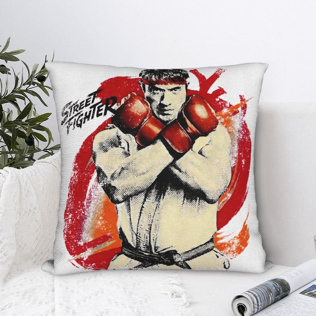 Декор Гостиной Ryu Streets Fighters Фильм 2026 Наволочка Аксессуары Наволочки Молния Разные Размеры
