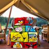 1PC Angry Birds Characters Outdoor Flannel Throw Blanket - HD Printed Lightweight Soft Warm All-Season Blanket for Sofa, Bed, Travel, Camping 097