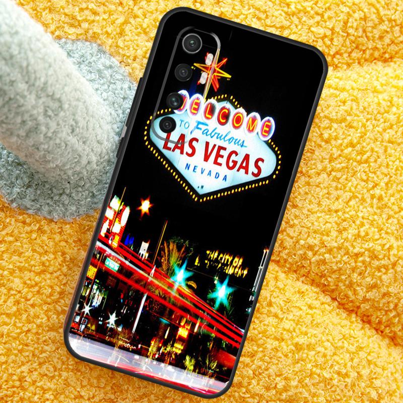 Las Vegas Sign LIGHTS Nevada Rome Case For Xiaomi 15 Ultra 14 13T 14T 15T 17 Pro Max  Cover For POCO X7 Pro X5 X6 F5 F6 F7 F8