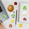 50 ручной работы Фрукты и Овощи Выражение Граффити Наклейки Милые Мультяшные Фрукты Декоративная Бумага для Блокнота Наклейки для Записей