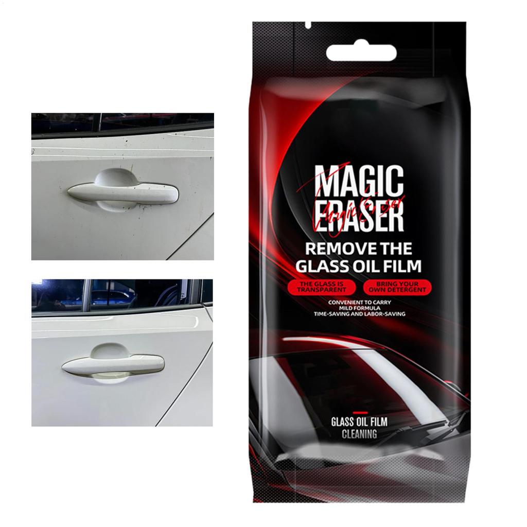 Удалитель масляной пленки с лобового стекла 5 шт. Средства для очистки лобового стекла автомобиля Губка для очистки масляной пленки на авто для детейлеров водителей