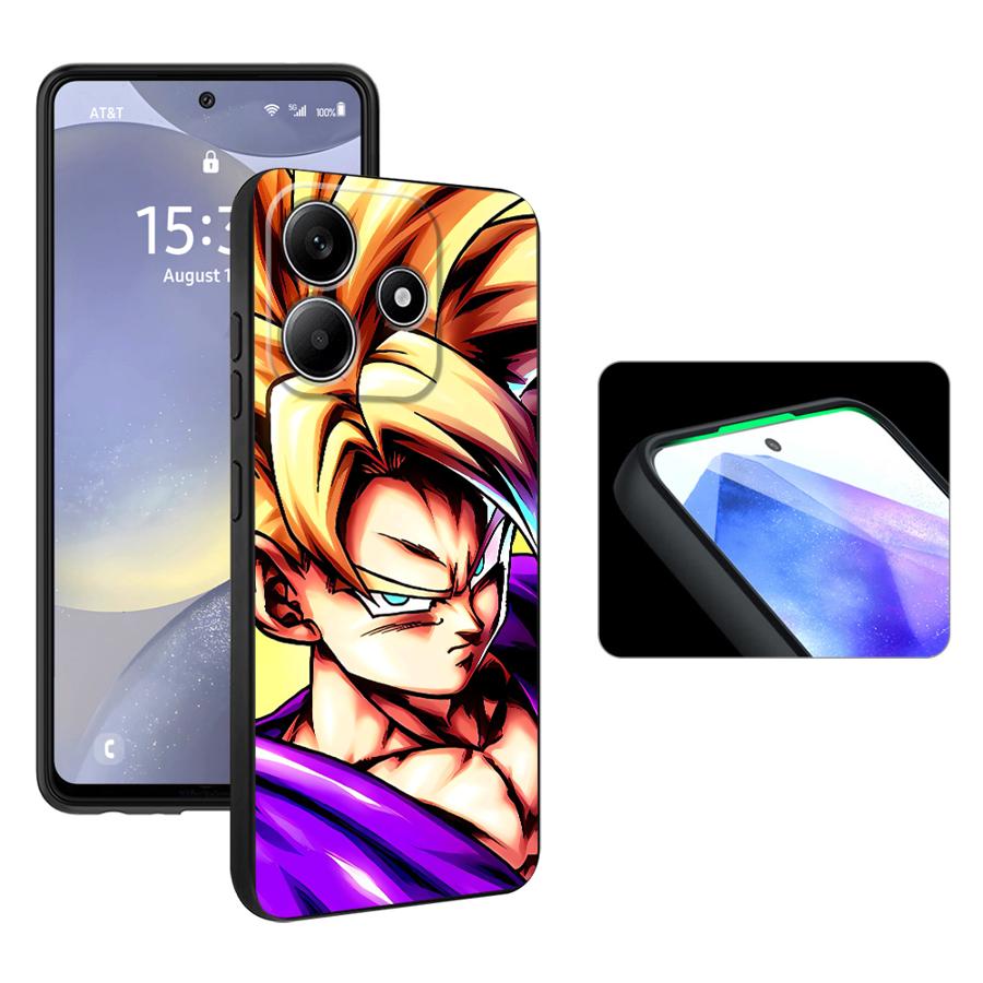 Чехол DragonS BallS GokuS для Xiaomi Redmi Note 14 11S 14C A3 A1 A2 12 11 Pro 12S 10 9 8 7 12C 13C K80 K40 A5 A4 13 Pro Plus