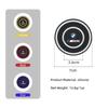 Car Sticker 2025 Hot PVC Car Coaster Water Cup Anti-Slip Silicone Pads Interior Accessories For BMW Motorsport X1 X3 X5 E39 E46