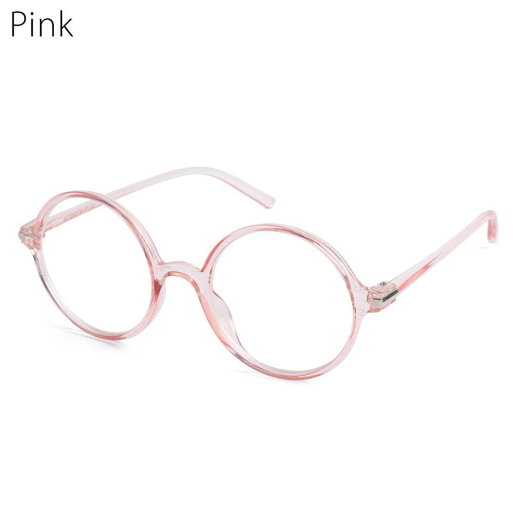 Винтажные круглые очки с защитой от синего света, прозрачные линзы, модная пластиковая оправа, очки, оптическая оправа для мужчин и женщин, поддельные очки