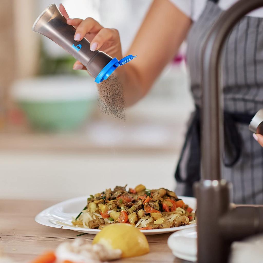 Большие пластиковые солонки и перечницы с крышками, влагостойкие, в форме песочных часов, для домашней кухни, ресторана