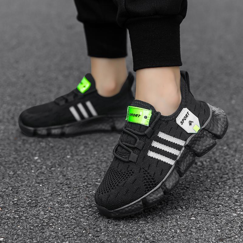 28-39 Детские Большие Размеры Легкие Простые Стильные Дышащие Сетчатые Повседневные Спортивные Кроссовки Кроссовки