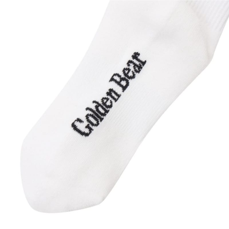 GOLDEN BEAR (WOMEN) ColorBlock Mid Socks_G6LAX25222BKX