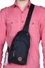 Women's Stylish and Useful Shoulder Bag Unisex Black Cross Back And Chest Bag Bodybag Bag