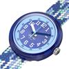 Часы Swatch Flik Flak Braid in Blue FPNP169 Синие Для мальчиков