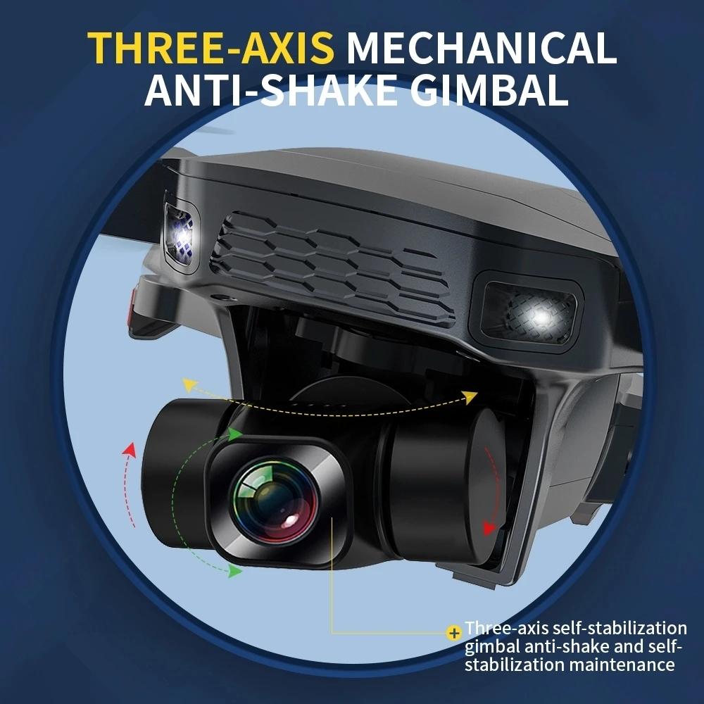 SG907 MAX GPS Дрон Профессиональный 4K HD ESC Камера 5G FPV WiFi с 3-осевым подвесом Полет 25 минут Бесщеточный RC Quadcopter