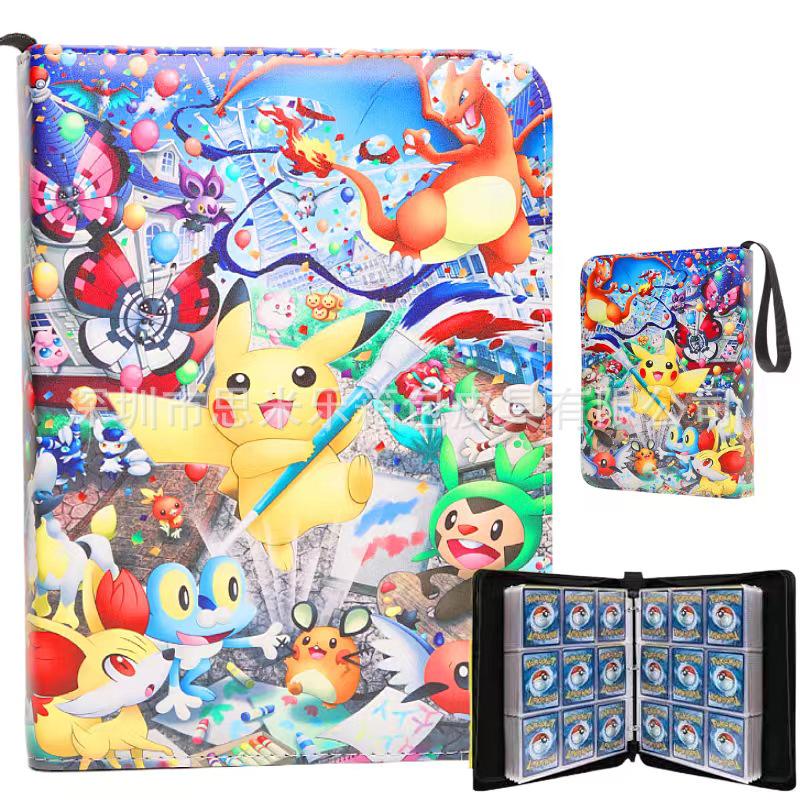 Книга для хранения коллекции карт Pokémon и Yu-Gi-Oh