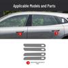 Zeekr 001 Smoked Headlight Film, Transparent Interior & Taillight Film, TPU Dashboard Screen Protector, Wear-Resistant