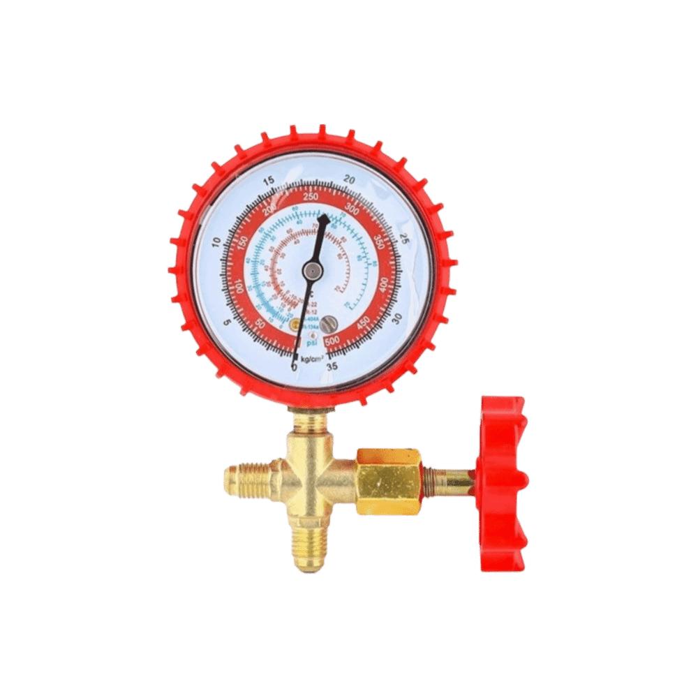 Low Side Single Manifold Refrigerant Pressure Gauge  Cooling Agent Charging