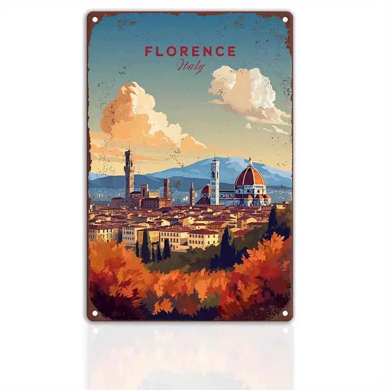 Ретро Металлическая Табличка Путешествие Вокруг Света,РИМ,ФРАНЦИЯ,МУМБАИ Винтажный Художественный Постер,Дом,Бар,Комната,паб,Отель,Кафе,Клуб Настенный Декор Подарок