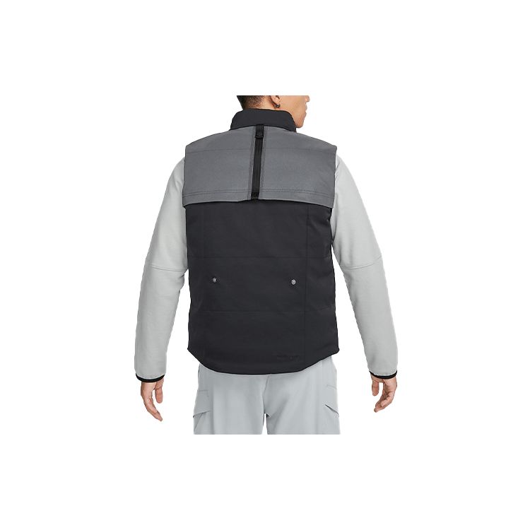 Nike Therma-FIT Tech Pack Colorblock Warm Vest Top Men Tops Black DD6637-010