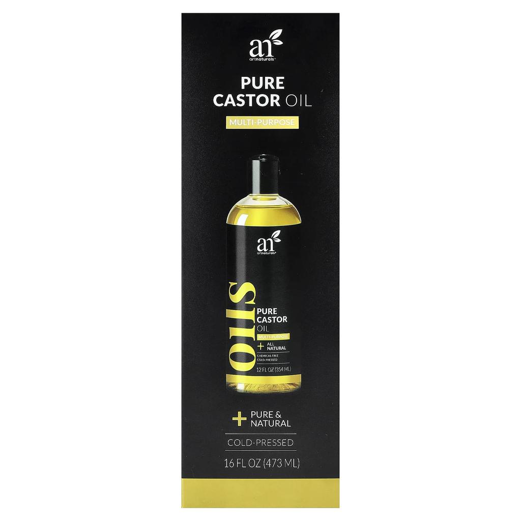 Чистое касторовое масло, 473 мл(16 жидких унций)
