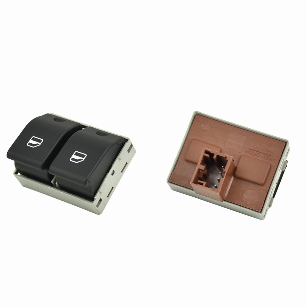 6Q0959858 Front Car Electric Window Master Lifter Control Switch For VW Seat Ibiza Cordoba POLO 9N 6Q0959858A