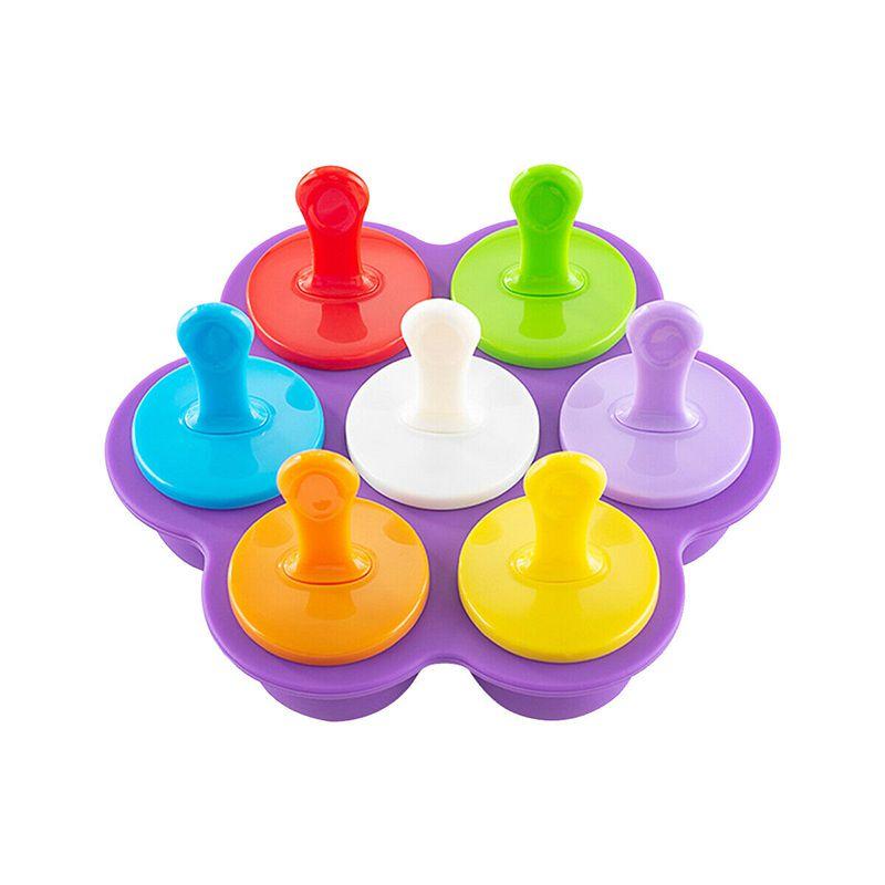 Безопасная и здоровая пищевая силиконовая мини-форма для мороженого для замороженного йогурта, холодильника