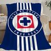 C-Cruz Azul F-Fútbol Club Football Blanket Blanket for Couch Sofa Travel Home Hiking Picni Bed Beding Flannel Blanket gift
