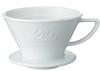 Coffee Dripper Wave Series Porcelain Hasami Ware For 2-4 People HASAMI & Kalita HA185 #02135