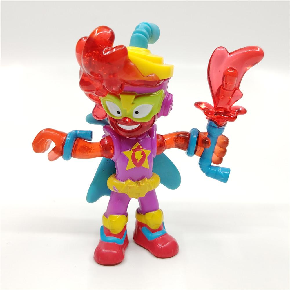 1pcs Original Superthings Big Super Zings With Weapon Ultra Rare Series 6 Kazoom Kids Rescue Force Series Action Figures Toy