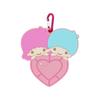 Stationery Sanrio Character Heart Gyuku Little Twin S2335760 Sun-Star Pouch, Silicone, K, Stars,