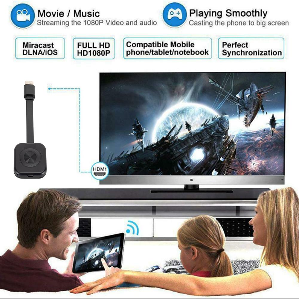 W13 мобильный телефон Wi-Fi Hd HDMI-совместимый проектор мобильный телефон беспроводной зеркальный экран адаптер дисплея
