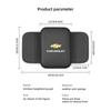 AABHJ1 Car Armrest Cushion Leather Arm Rest Box Pad With Storage Bag For Chevrolet Corvette Montana TrailBlazer Silverado Traverse Bolt