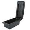 Armrest Box Console Storage Artificial Leather Quiet Closing Replacement for Captur Clio 4