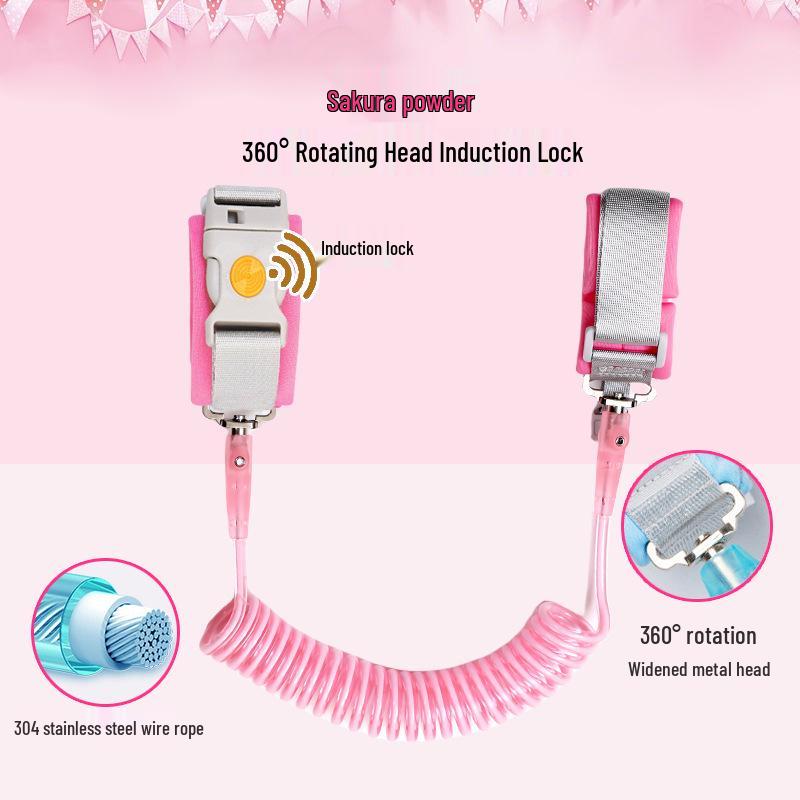Children's Safety Anti-Lost Rope: Baby Stroller Attachment and Travel Bracelet