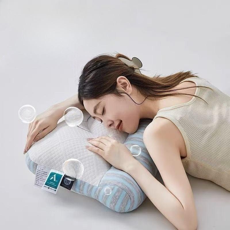 Antibacterial Pillow Core Protects Cervical Vertebra Adult Home Deep Sleep Aid Dormitory Pillow