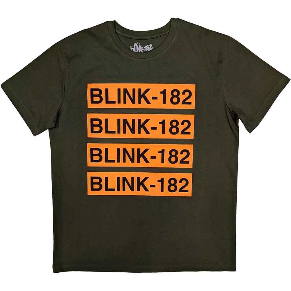 Blink182 Log Repeat Licensed TShirt Unisexs