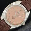 HAND-WINDING VINTAGE HMT KOHINOOR INDIAN MENS PINK COLOR DIAL WATCH A440970-4 HT-a440970
