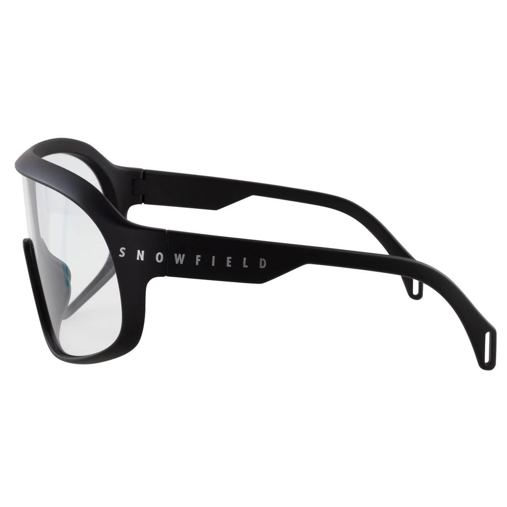 SNOWFIELD F3 SNOWFIELD MBK Dimmable Clear to Smoke Sunglasses Matte Black [SWANS] (Snowfield) SF-05