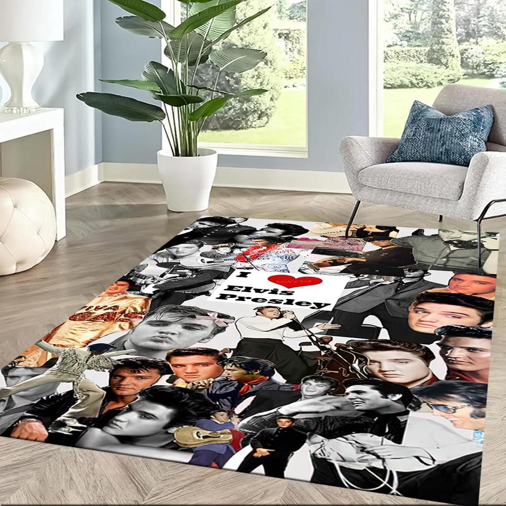 Elvis Carpet Perfect For Study Room Entryway Balcony Foyer Antislip Carpet Decorate Offices Spiritual Gift