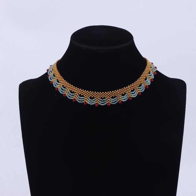 Ожерелье из бусин в стиле китайской античности, аксессуары для ханьфу, этнический стиль, юбка «лошадиное лицо», декоративные украшения, подарок