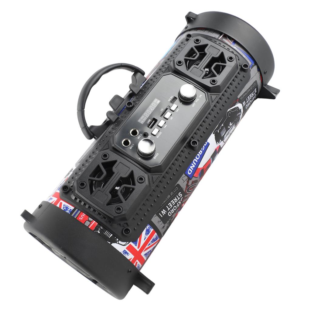 Bluetooth-динамики Graffiti RGB Беспроводной динамик с голосовым подключением и сабвуфером для домашней вечеринки