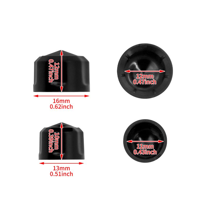 60PCS Motorcycle Engine Bolt Cap Screw Covers For Harley M8 Touring Electra Glide FLHX FLHR 2017-Up Softail Fat Boy FLHC 2018-Up