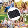 Inflatable Seat Cushion Waterproof Wear-Resistant Quick Inflate Deflate Comfortable Air Support Airplane Car Seat Pad