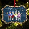 Funny Acrylic Hanging Decoration WE'RE Not Old WE'RE Recycled Teenagers Christmas Tree Hanging Decoration Pendant Ornament Women Sisters Friends Gift